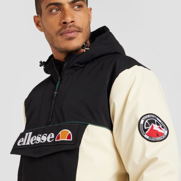 ELLESSE Geacă sport 'Castrozza'  bej / portocaliu / negru / alb preţ