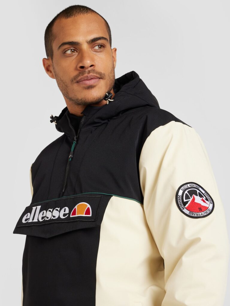 ELLESSE Geacă sport 'Castrozza'  bej / portocaliu / negru / alb preţ