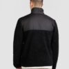 ELLESSE Jachetă  fleece 'Cristofi'  negru / alb