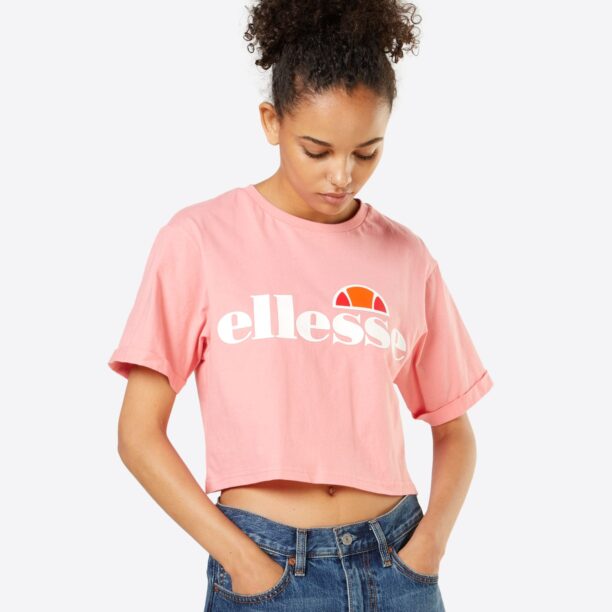 ELLESSE Tricou 'Alberta'  portocaliu / roz / alb