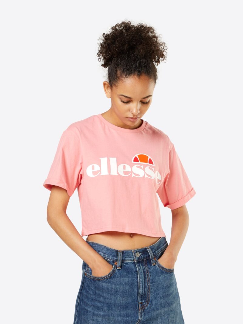 ELLESSE Tricou 'Alberta'  portocaliu / roz / alb