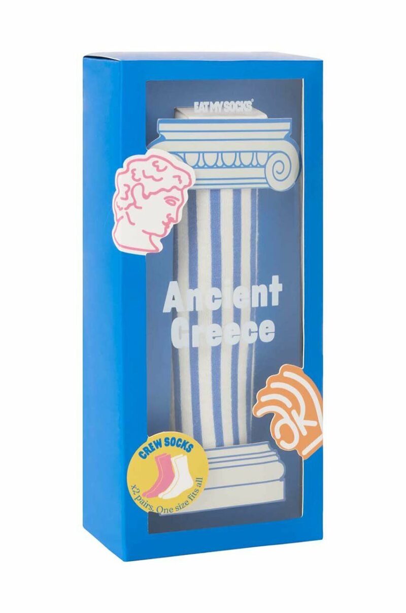 Eat My Socks sosete Ancient Greece 2-pack