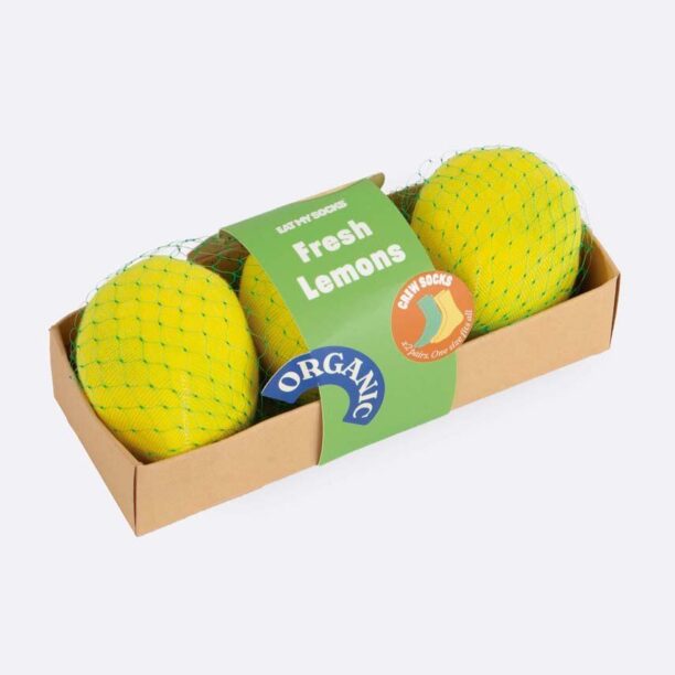 Eat My Socks sosete Fresh Lemons 2-pack