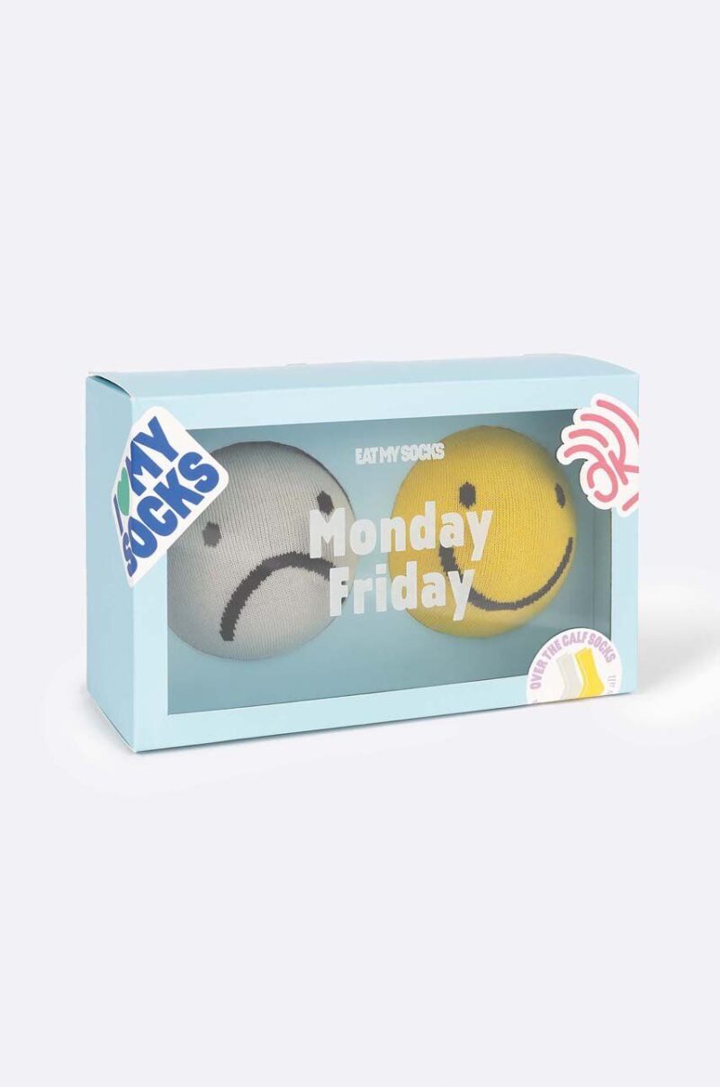 Eat My Socks sosete Monday Friday 2-pack