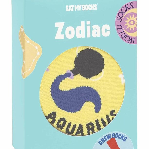 Eat My Socks sosete Zodiac Aquarius