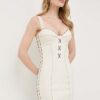 Elisabetta Franchi rochie culoarea bej