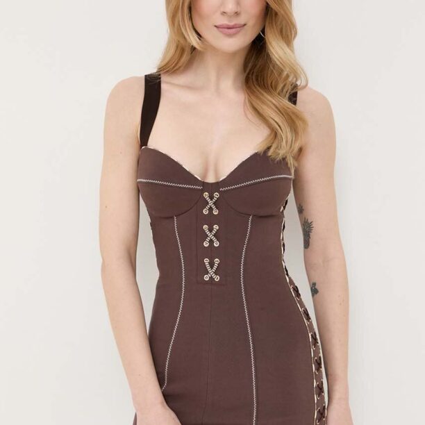 Elisabetta Franchi rochie culoarea maro