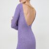 Elisabetta Franchi rochie culoarea violet