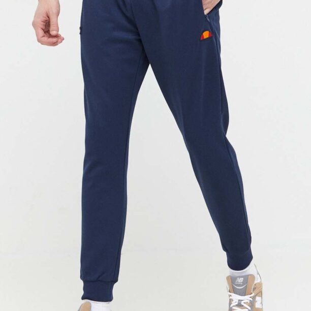 Ellesse pantaloni de trening culoarea albastru marin