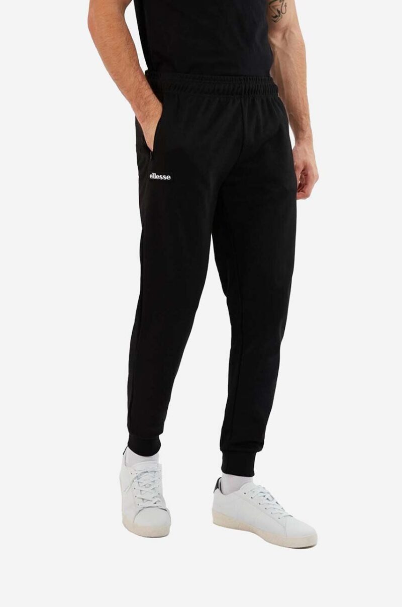 Ellesse pantaloni de trening culoarea negru