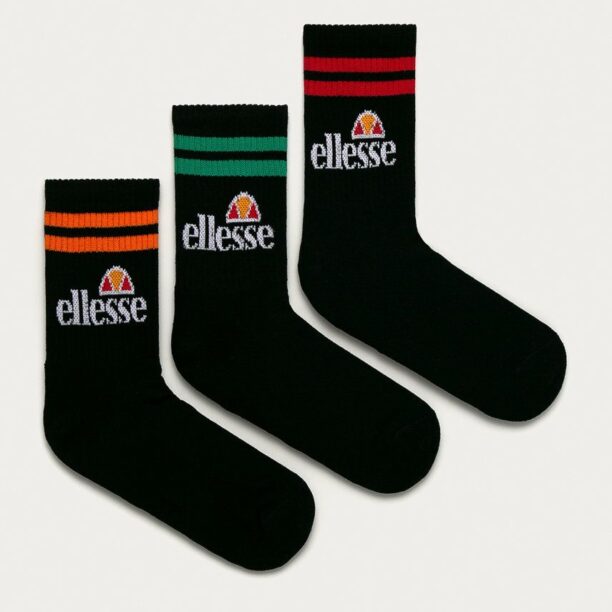 Ellesse șosete (3-pack) SAAC1208-BLACK