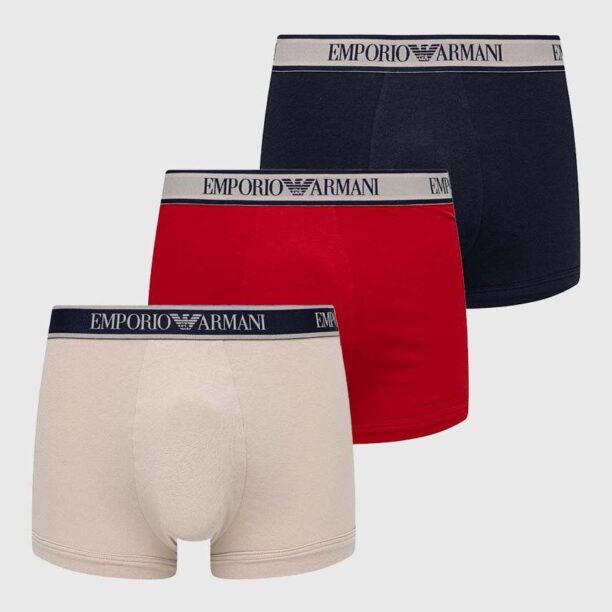 Emporio Armani Underwear boxeri 3-pack barbati