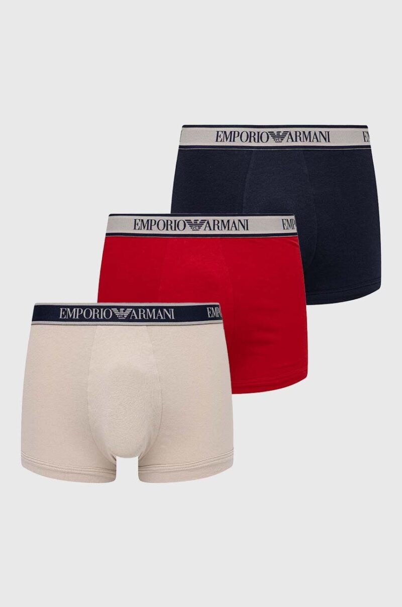 Emporio Armani Underwear boxeri 3-pack barbati