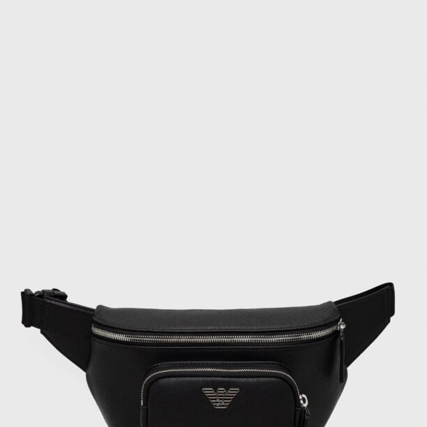 Emporio Armani borseta culoarea negru