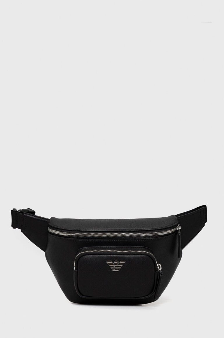 Emporio Armani borseta culoarea negru