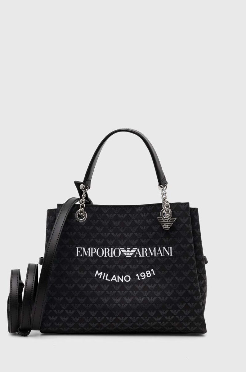 Emporio Armani poseta culoarea negru