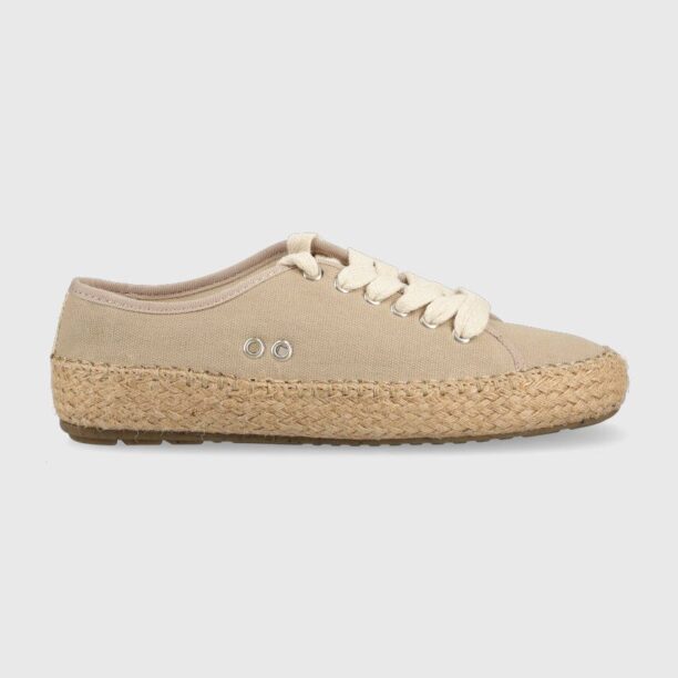 Emu Australia espadrile Agonis Organic culoarea bej