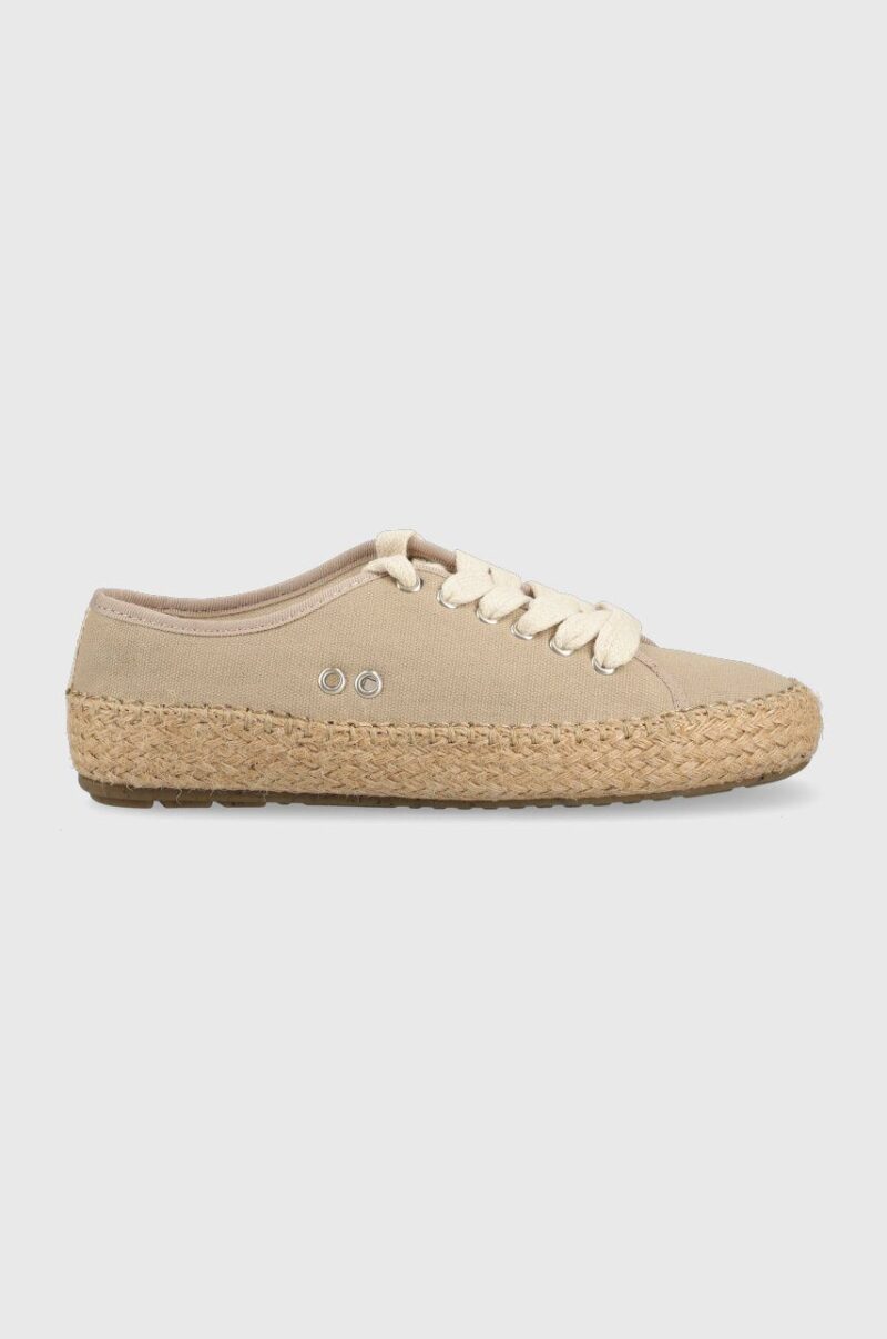 Emu Australia espadrile Agonis Organic culoarea bej