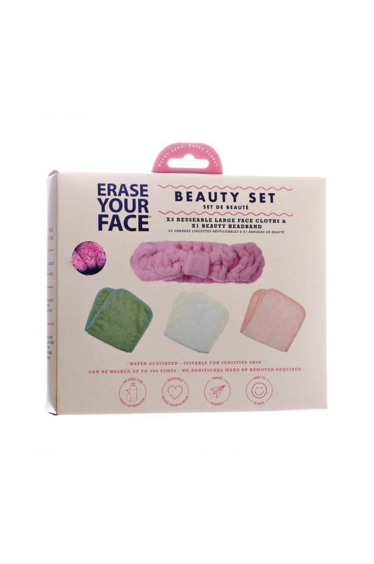 Erase Your Face set de produse pentru curățarea pielii feței Beauty Set