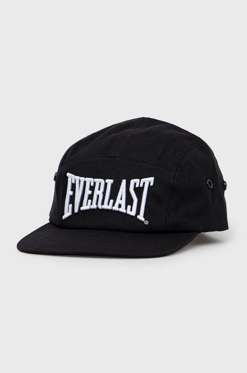 Everlast șapcă din bumbac culoarea negru