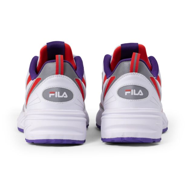 FILA Pantofi sport 'ACTIX'  gri deschis / mov prună / roșu / alb