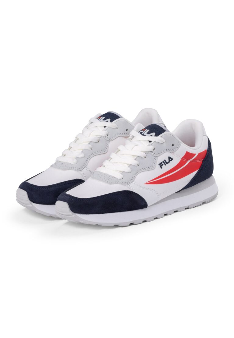 FILA Sneaker low 'HYPERT'  bleumarin / gri deschis / roșu / alb preţ