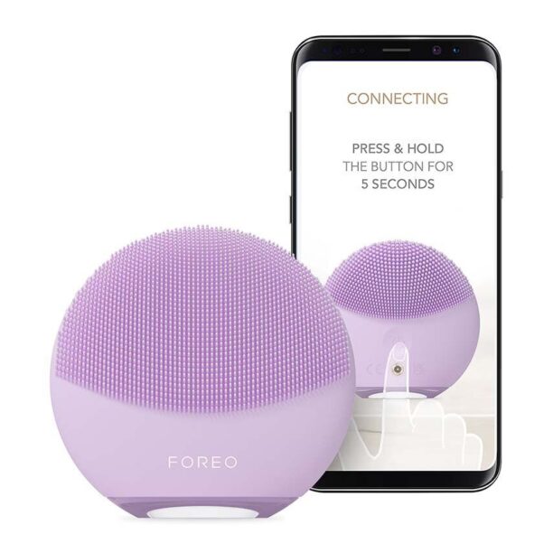 FOREO aparat masaj reversibil pentru curățarea feței LUNA™ 4 Mini preţ