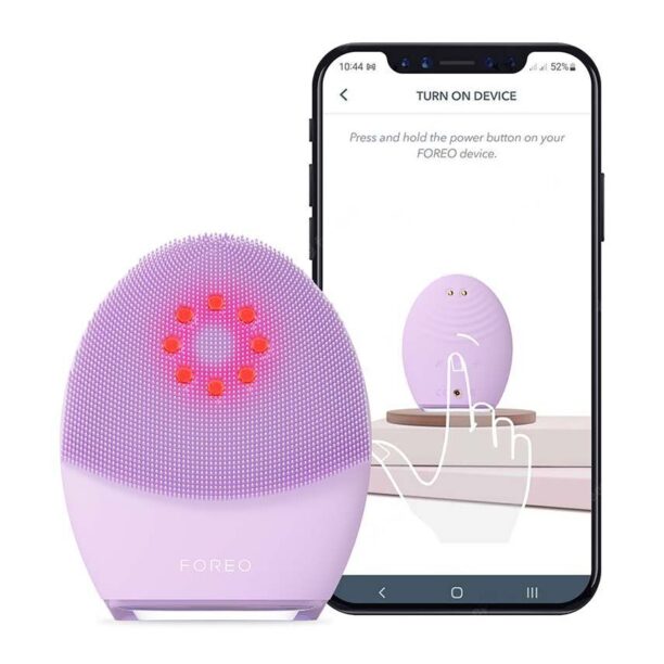 FOREO perie pentru curățarea anti-îmbătrânire și liftingul pielii feței LUNA™ 4 Plus Sensitive Skin preţ