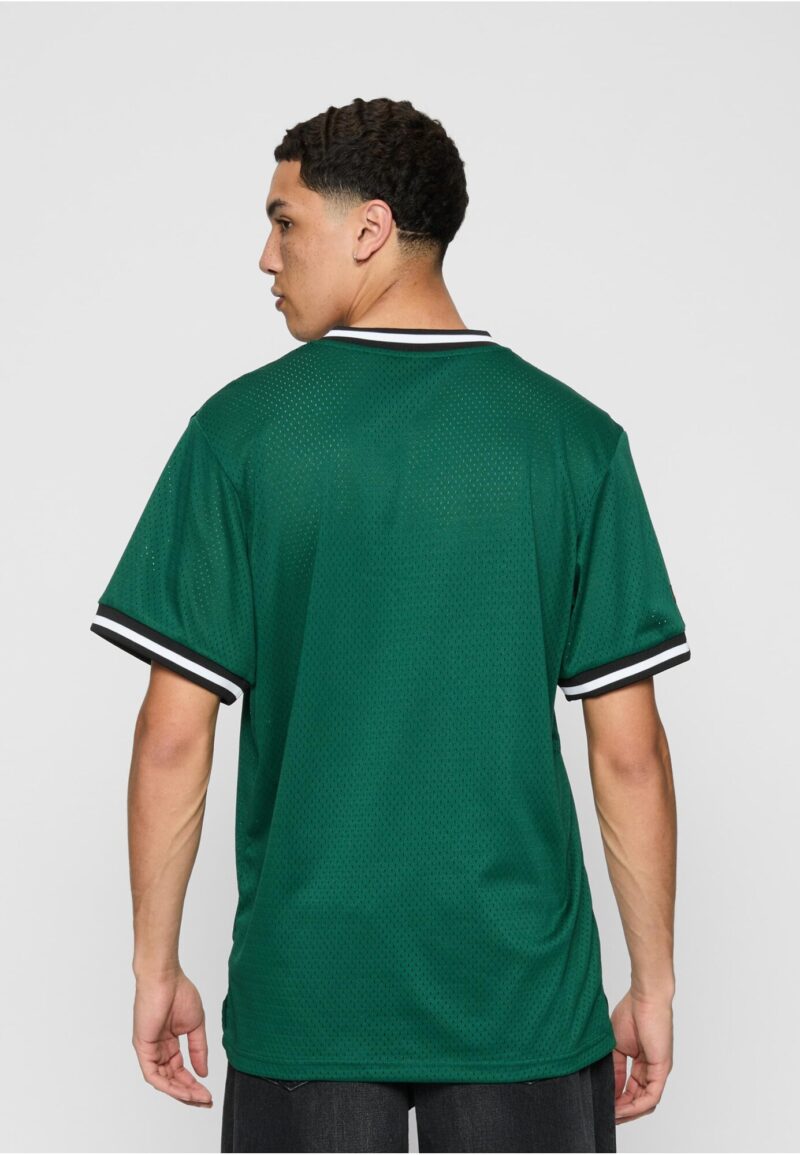 Cumpăra FUBU Tricou  verde închis / negru / alb