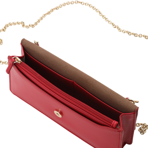 FURLA Clutch 'DIAMANTE MINI'  auriu / roșu preţ