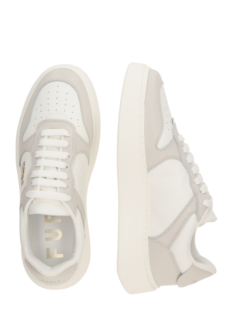 FURLA Sneaker low  bej / alb