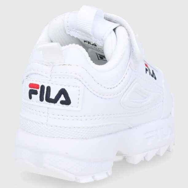 Fila Pantofi copii culoarea alb preţ