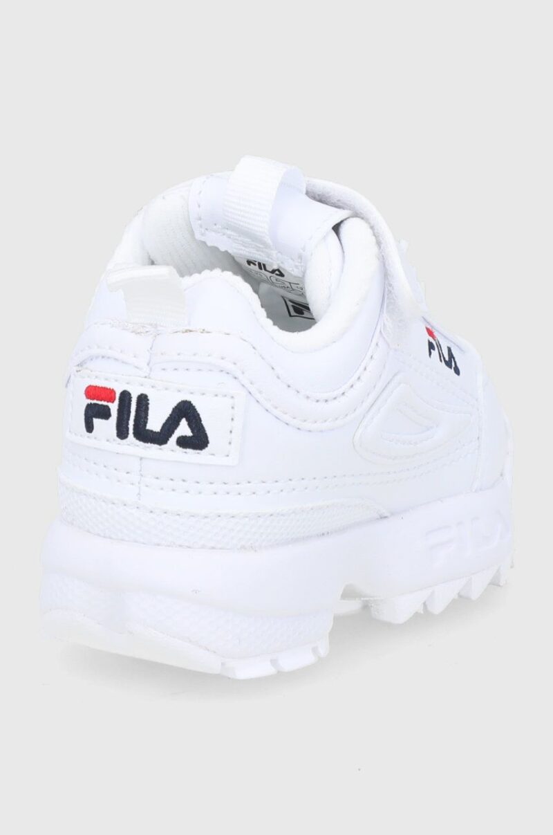 Fila Pantofi copii culoarea alb preţ