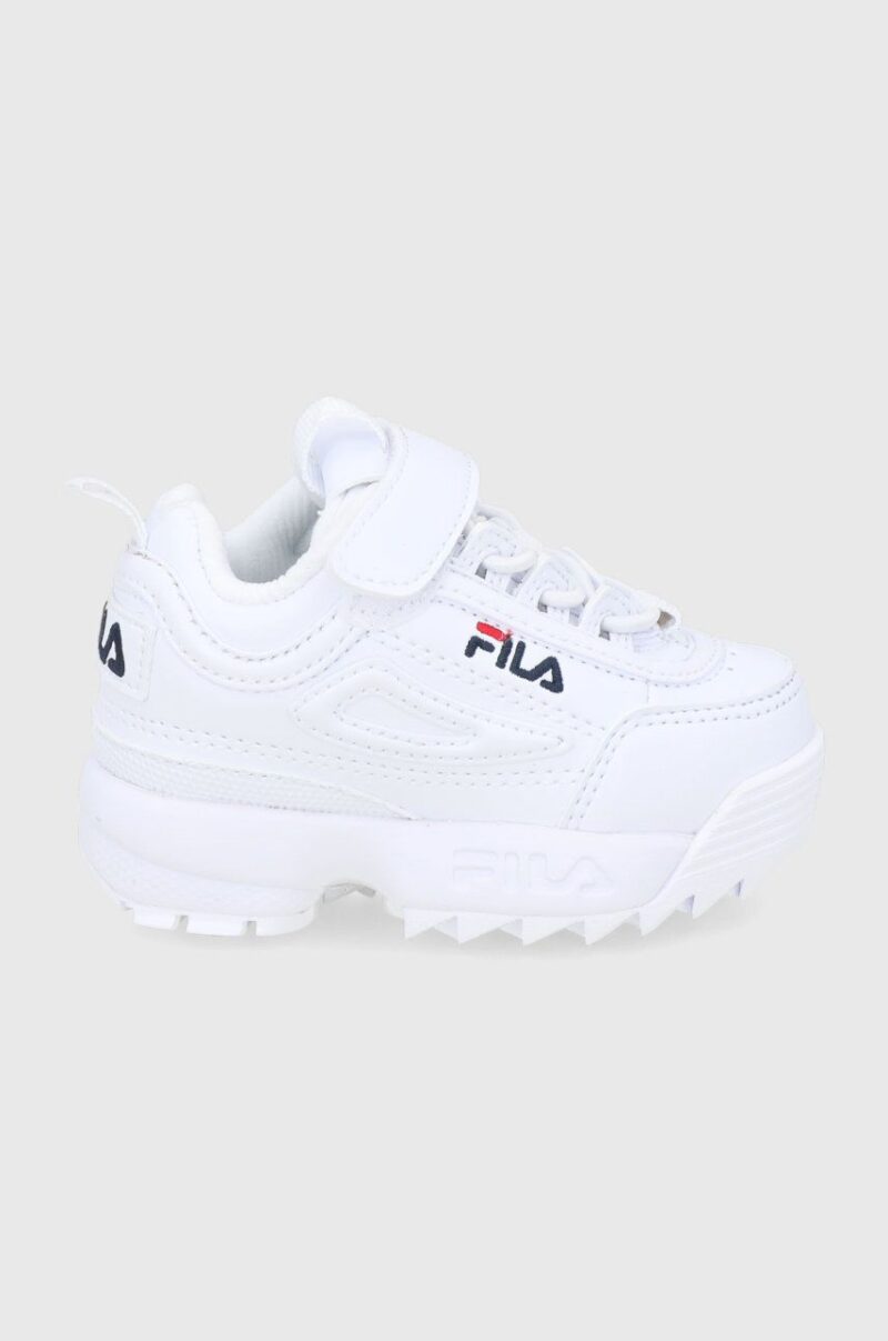 Fila Pantofi copii culoarea alb