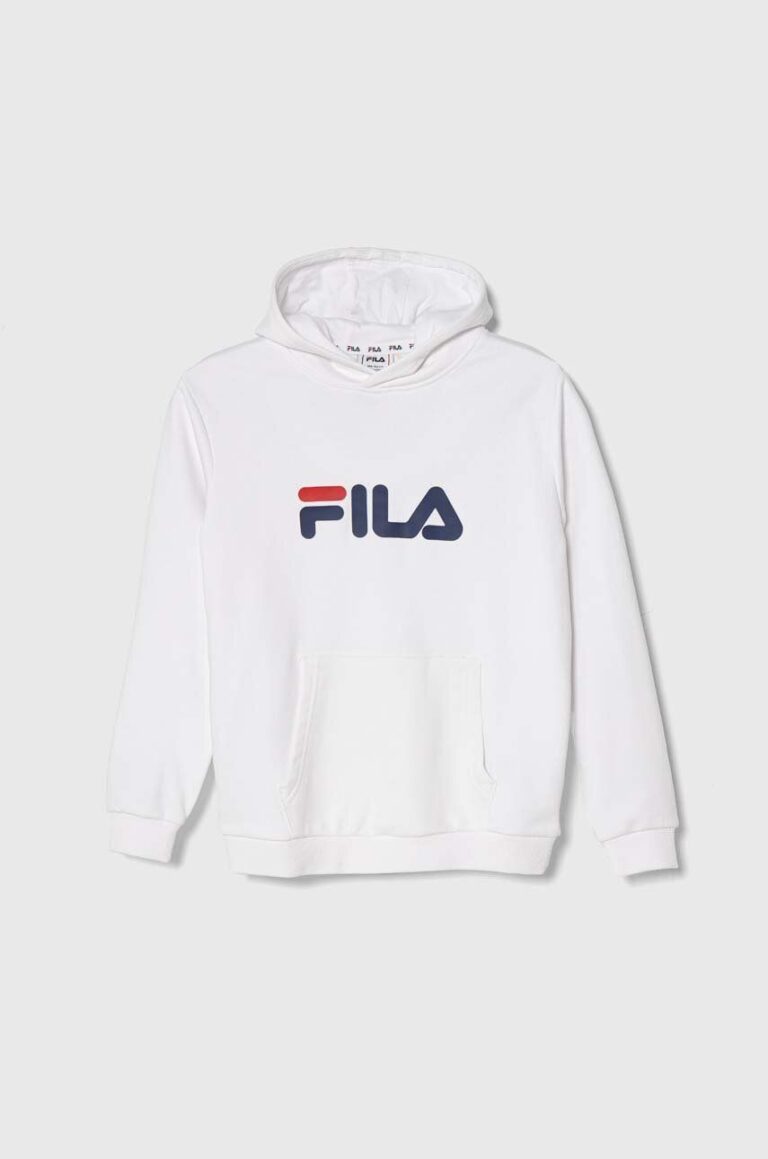 Fila bluza copii culoarea alb