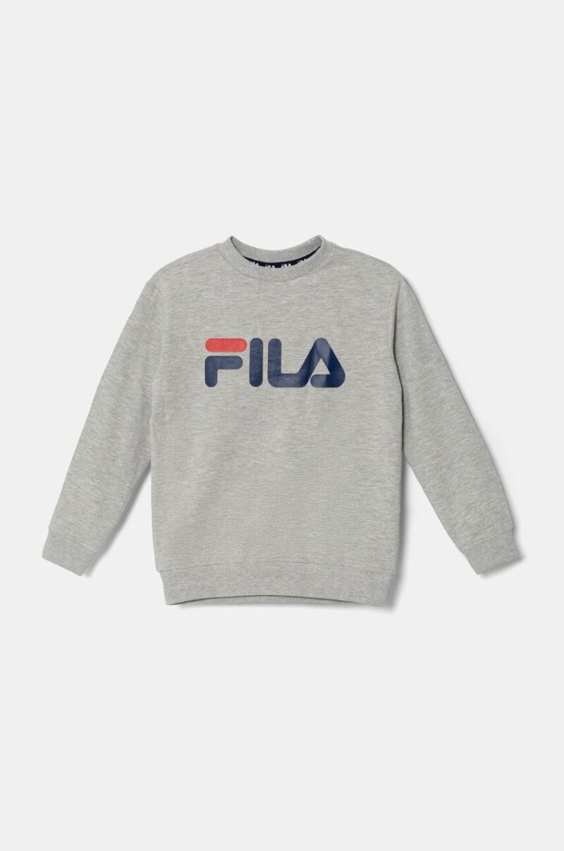 Fila bluza copii culoarea gri