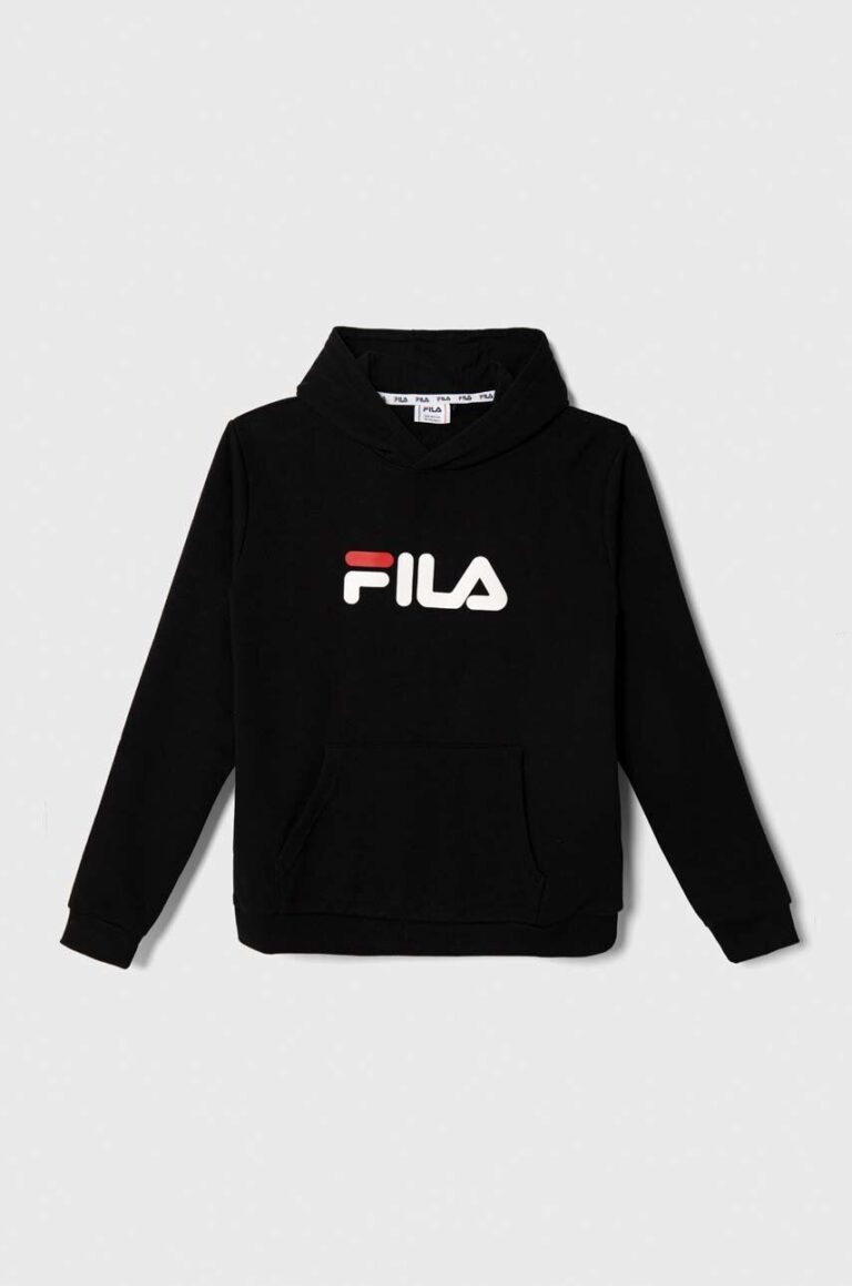 Fila bluza copii culoarea negru