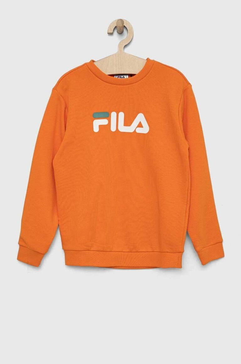 Fila bluza copii culoarea portocaliu