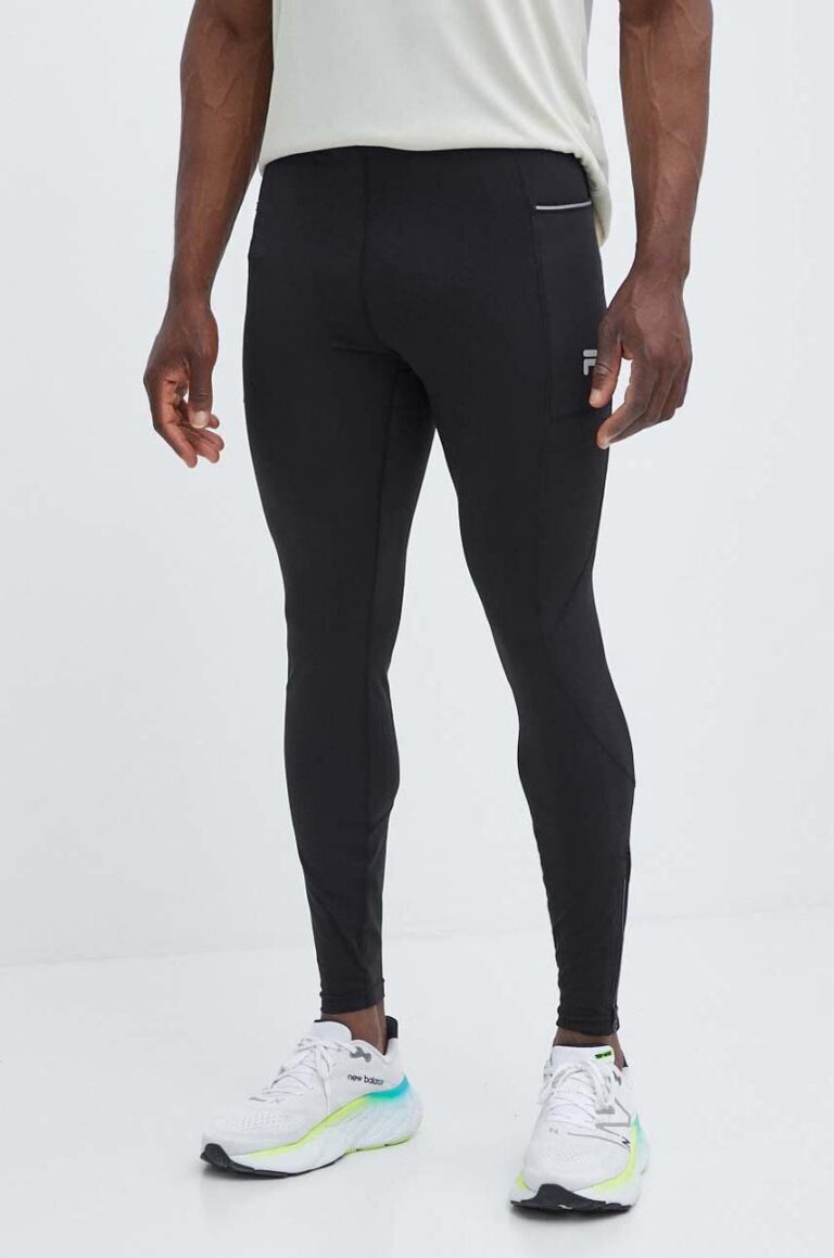 Fila leggins de alergare Rocroi culoarea negru