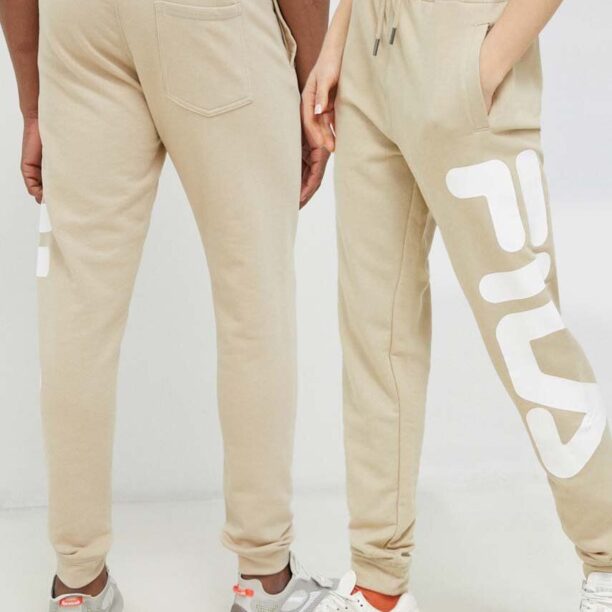 Fila pantaloni de trening culoarea bej