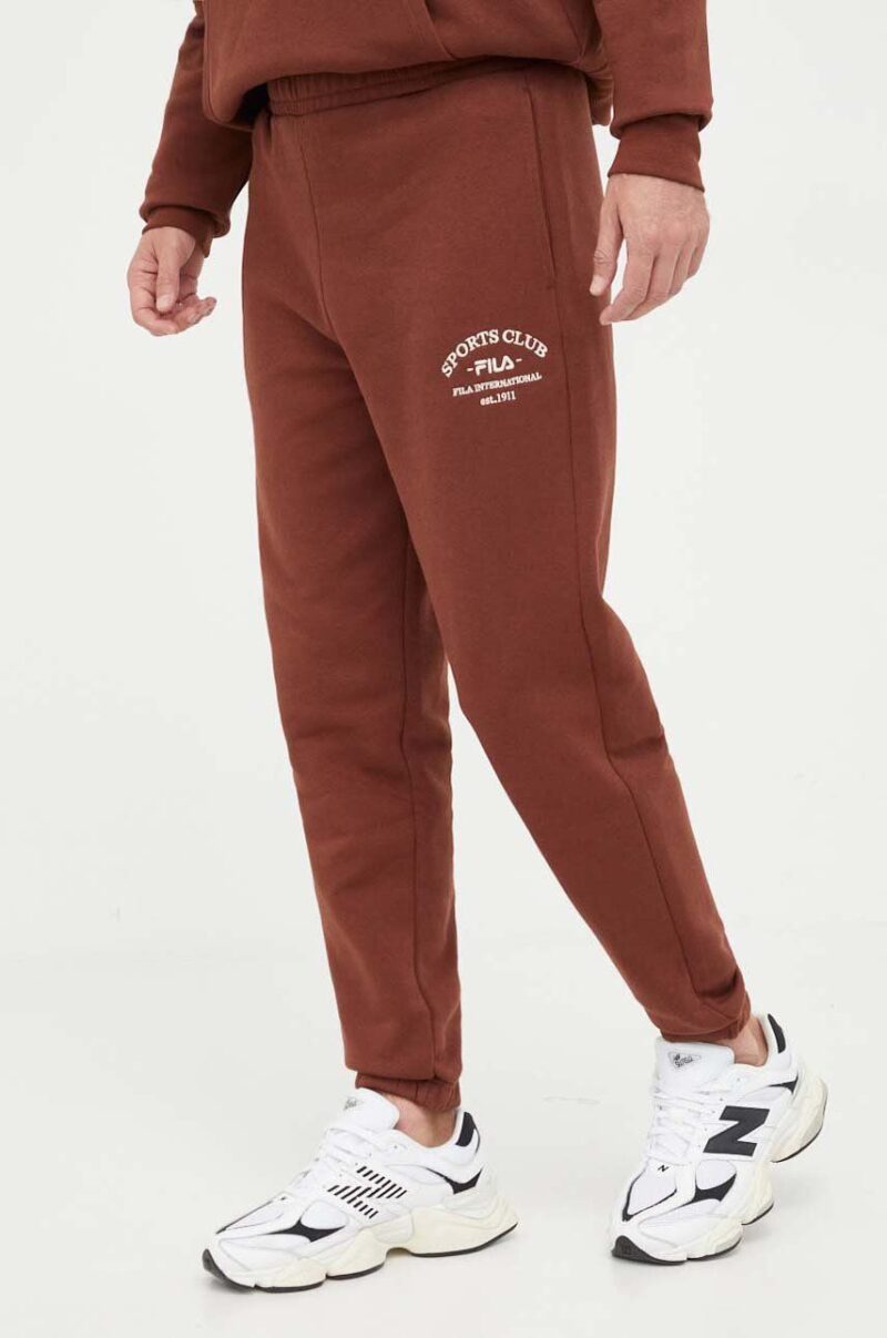 Fila pantaloni de trening culoarea maro