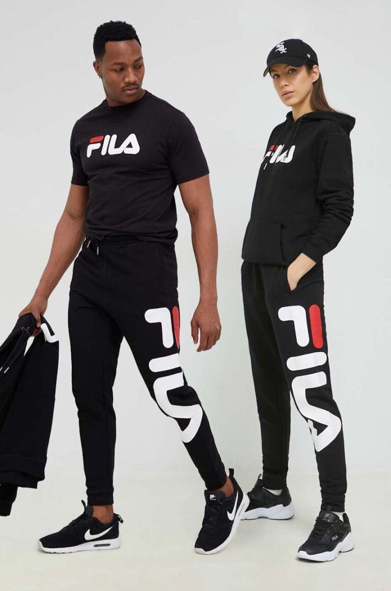 Fila pantaloni de trening culoarea negru