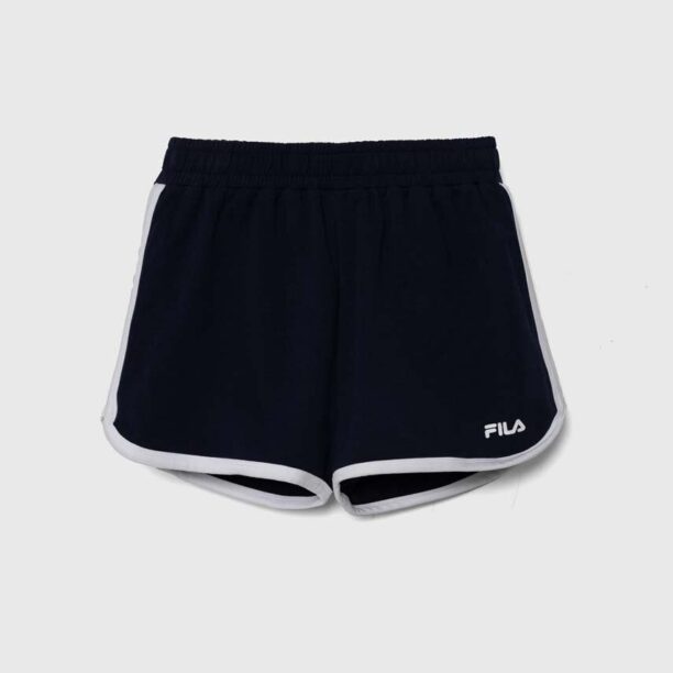 Fila pantaloni scurti copii LEESE culoarea albastru marin