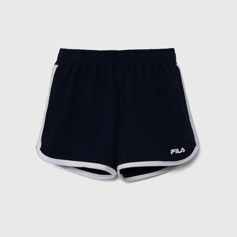 Fila pantaloni scurti copii LEESE culoarea albastru marin