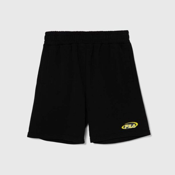 Fila pantaloni scurti copii LEHNSTEDT culoarea negru