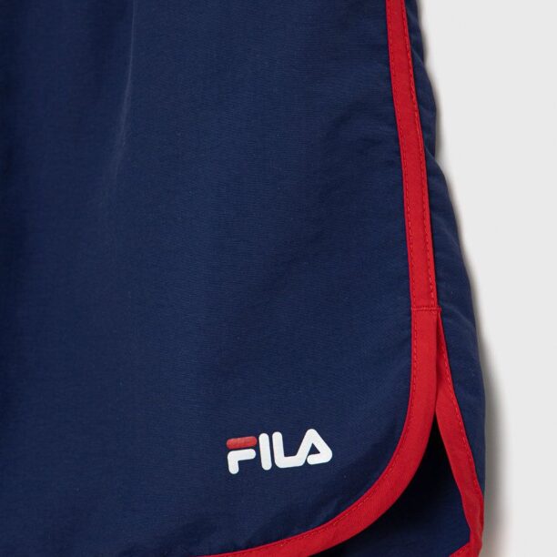 Fila pantaloni scurti de baie copii culoarea albastru marin preţ