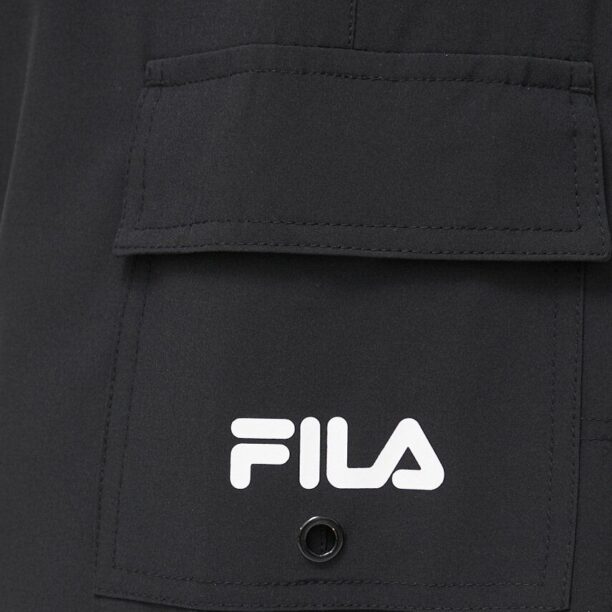 Fila pantaloni scurti de baie culoarea negru preţ