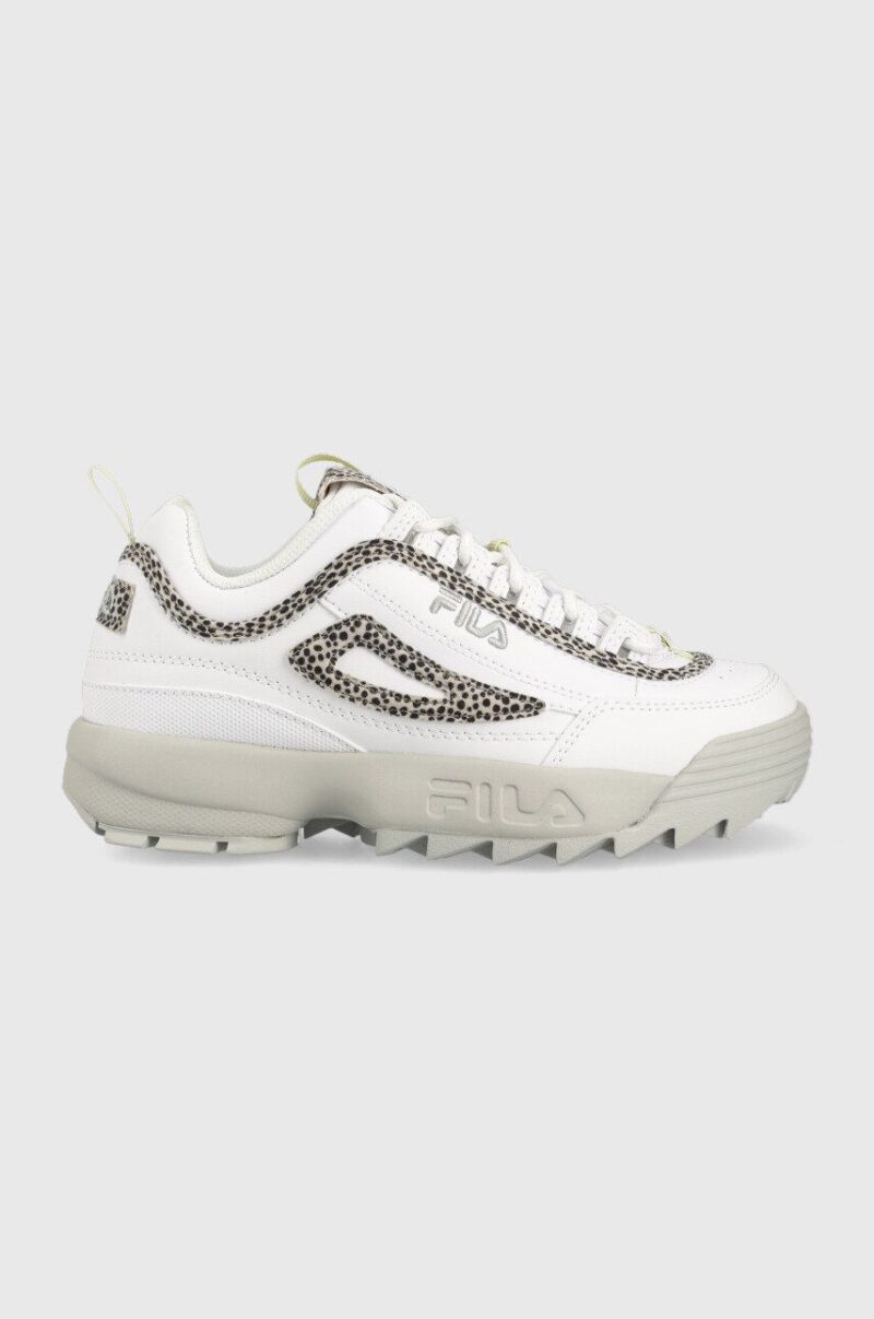 Fila sneakers Disruptor culoarea alb