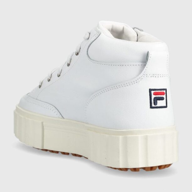 Fila sneakers Sandblast culoarea alb preţ