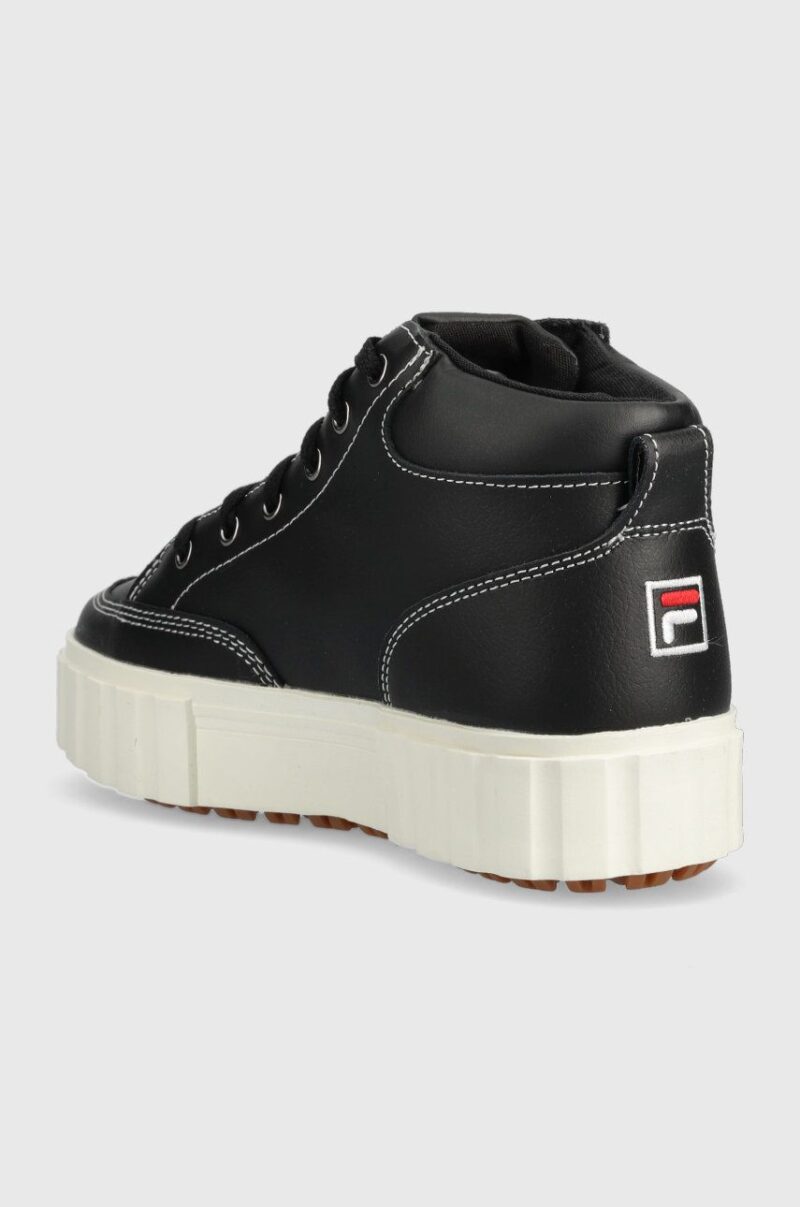 Fila sneakers Sandblast culoarea negru preţ